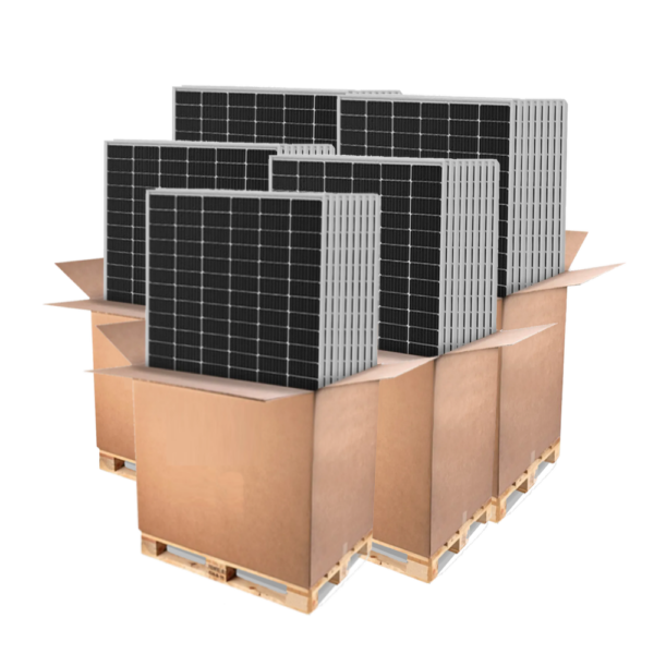 5 Pallets de Paneles solares